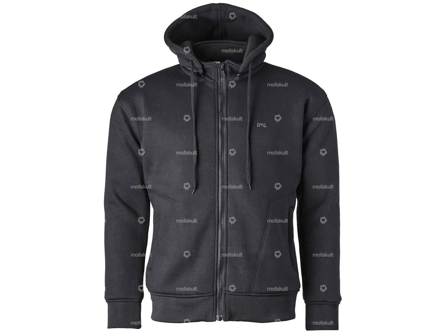 gms Felpa con cappuccio "Grizzly Neo" nero Carousel Image 1