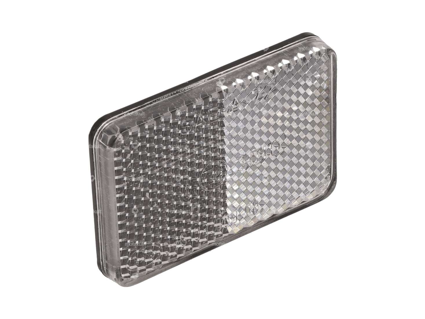Riflettore ZKW per forcella e portapacchi, bianco, NOS | Puch Carousel Image 1
