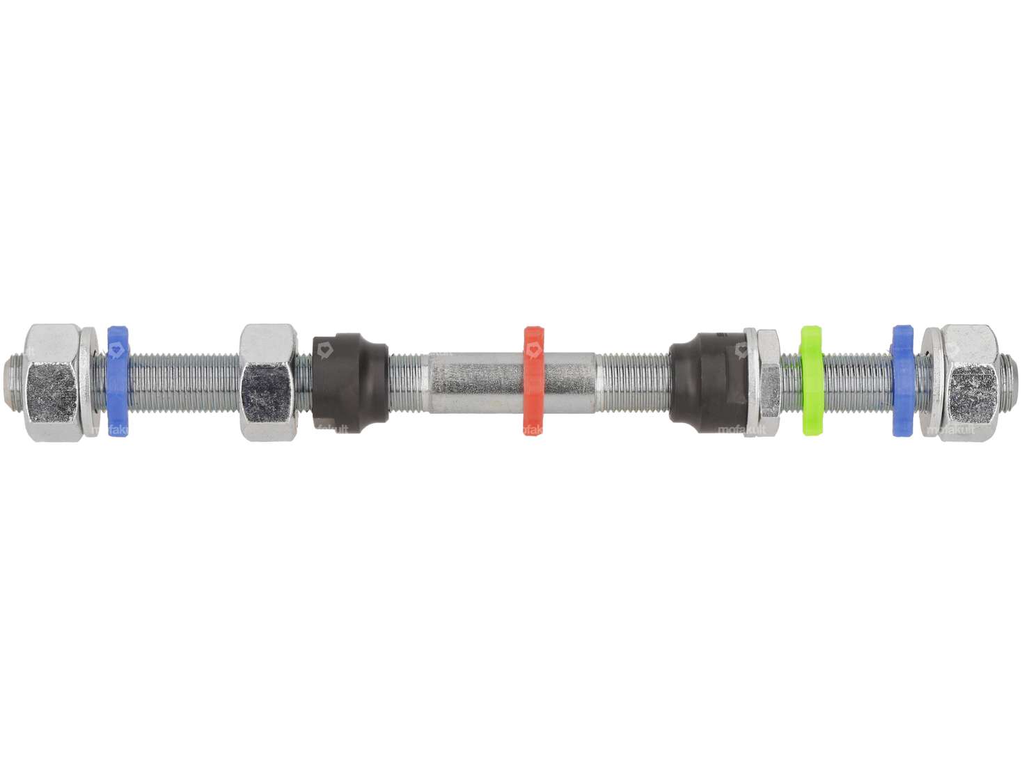 swiing® revival wheel axle set M11 x 180 spoke rear wheel | Puch Maxi, X30 Carousel Image 1
