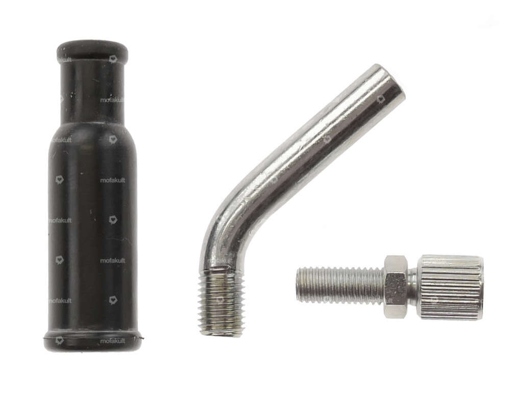 Set di curve per carburatore Dell'Orto 50° M6x0,75 Carousel Image 1