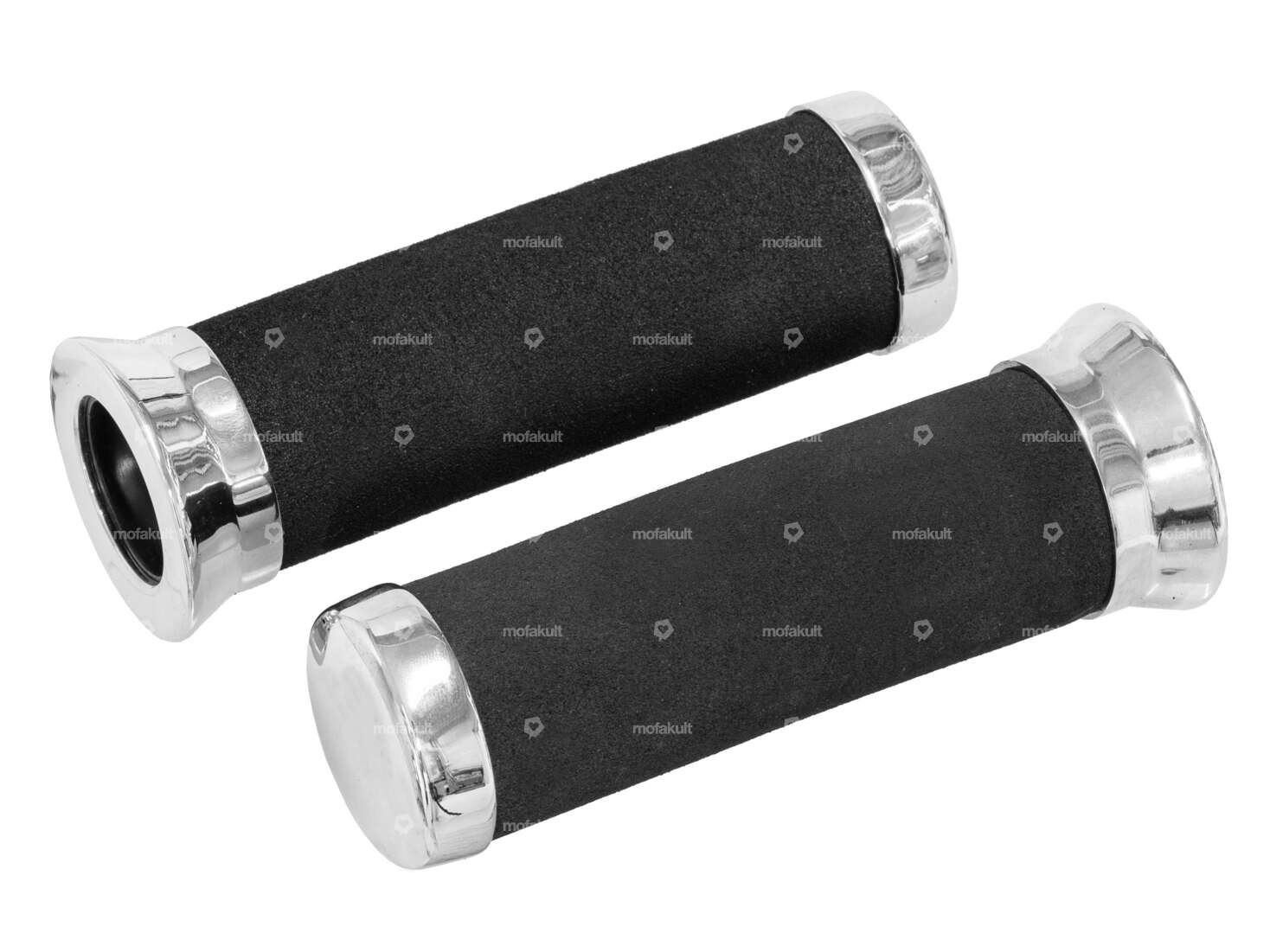Maniglie in schiuma nera Inox Carousel Image 1