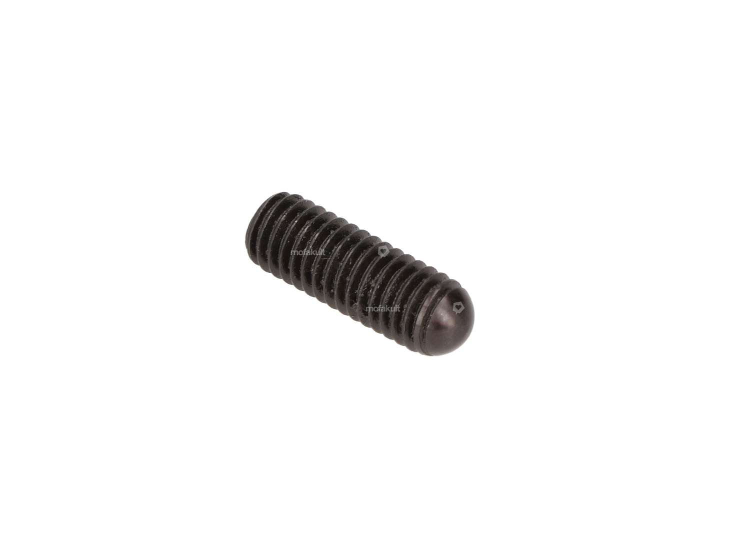 Grub screw M6x18 mm (rounded) hexagon socket, burnished Carousel Image 2