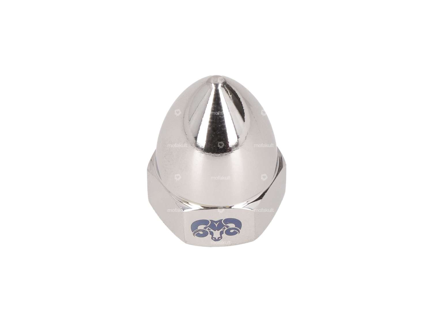 66HEROES dado a punta "Bullit" M10x1 dado ruota Inox Carousel Image 1