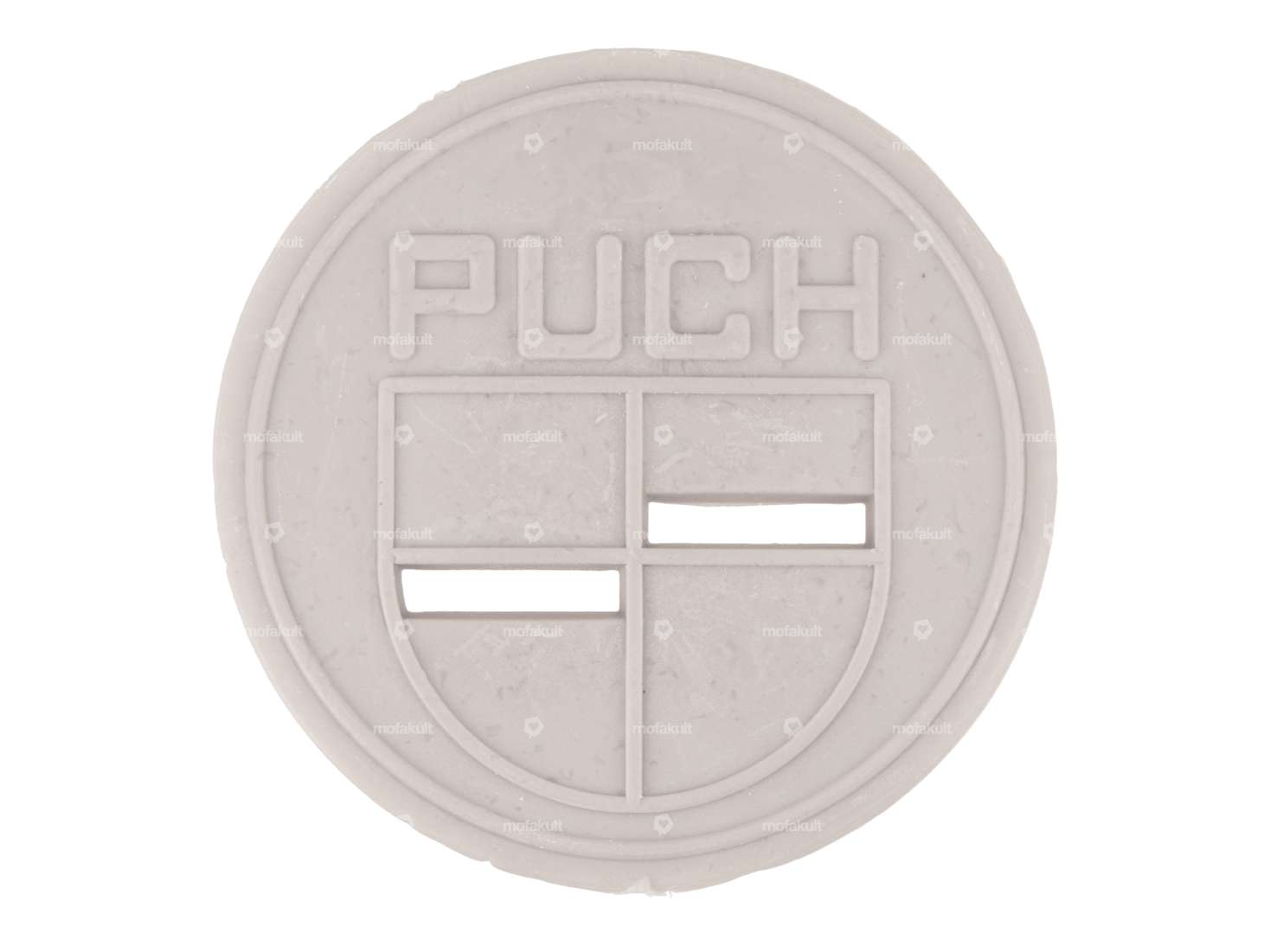 swiing® revival Emblem «Puch» Zündungsdeckel grau Carousel Image 1