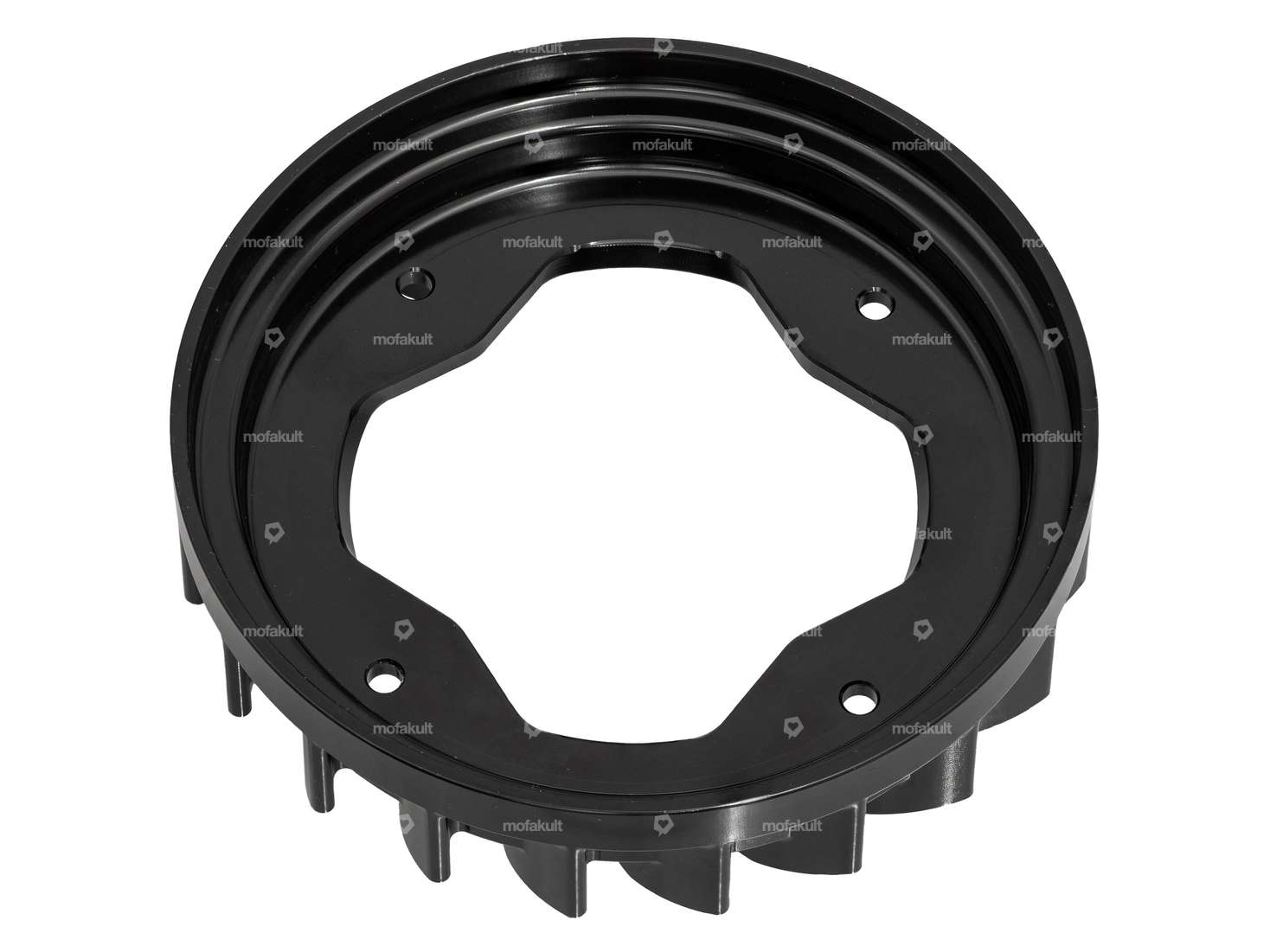 Ventola alluminio CNC nero | Minarelli V1 (108) Carousel Image 2