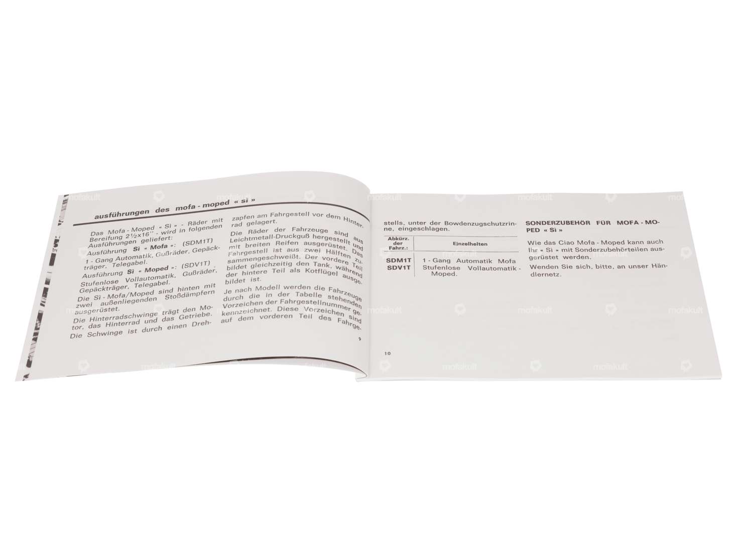 Istruzioni per l'uso | Piaggio Ciao, SI, Bravo Carousel Image 3