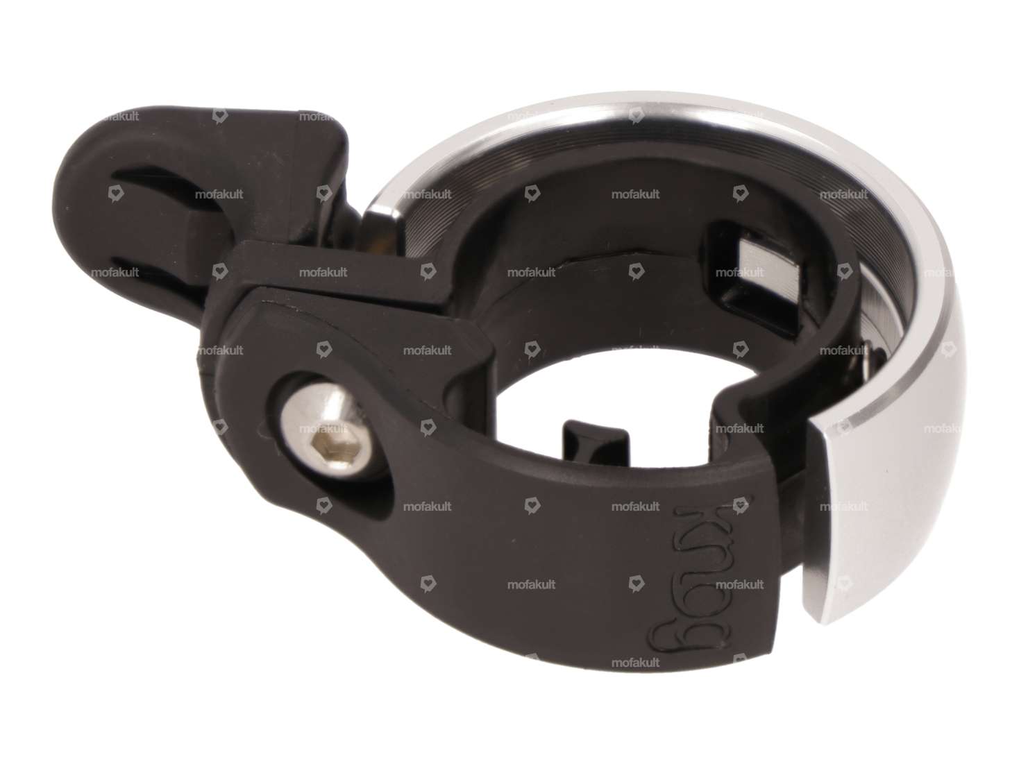 KNOG OI Campana classica argento spazzolato Carousel Image 2