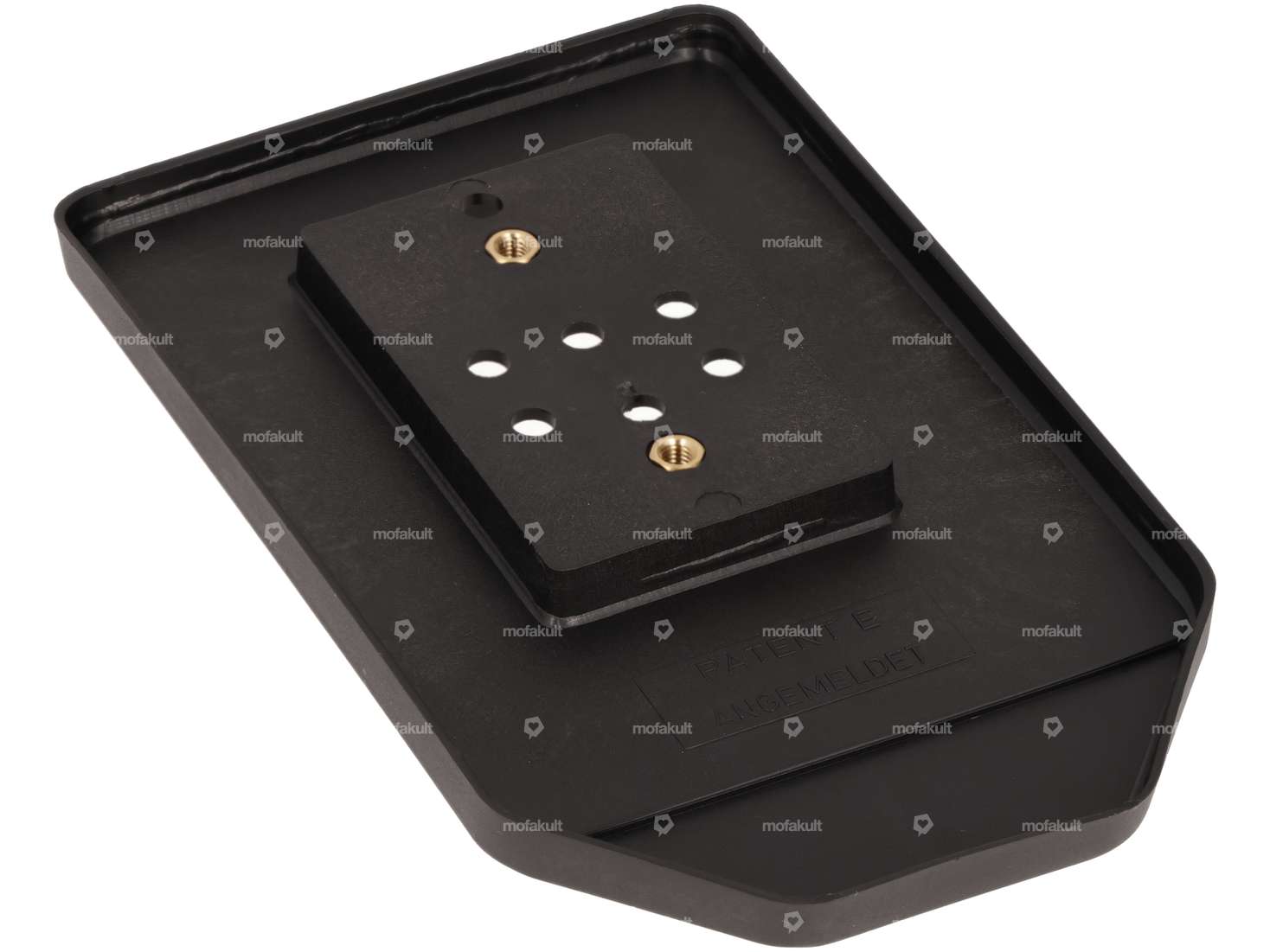 Porta targa mk-Merch "mofakult" in plastica (versione CH) Carousel Image 2