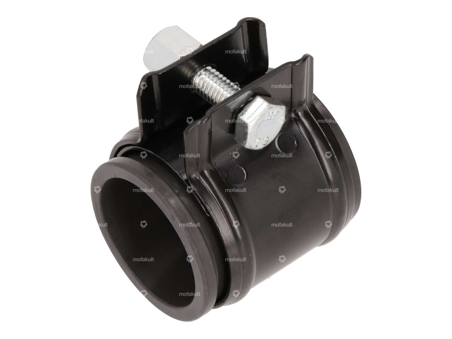 swiing® ingenious exhaust clamp 28 mm black heat-resistant Carousel Image 3