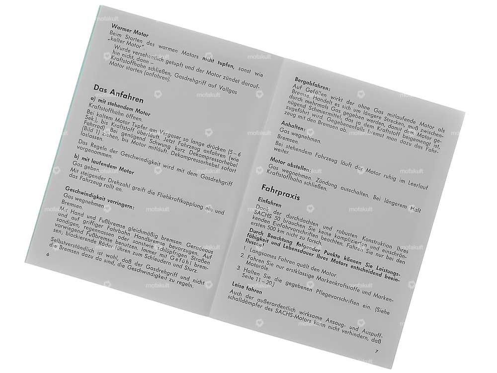 Manuale | Sachs 502 Saxonette Carousel Image 2