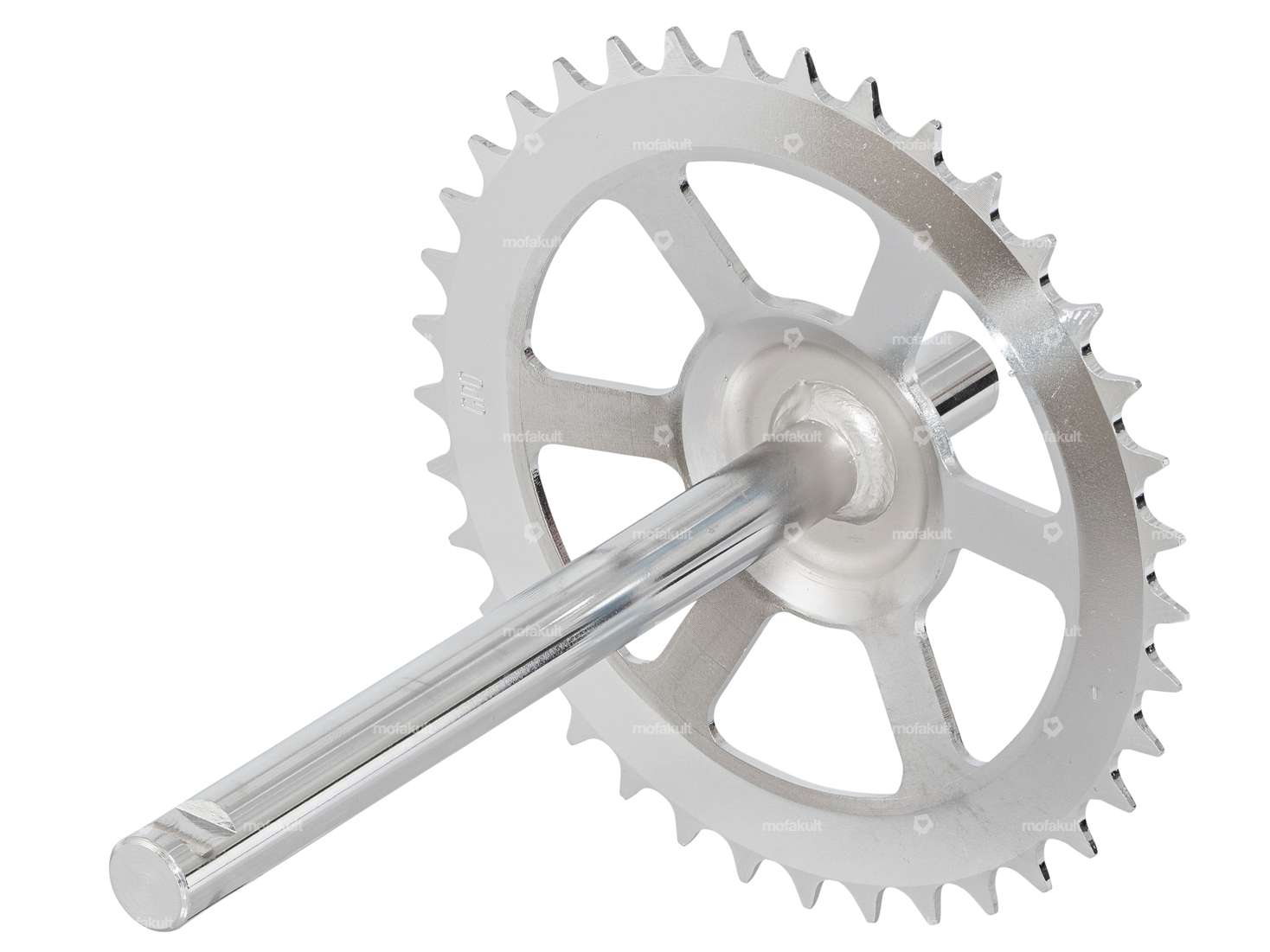 GPO chrome pedal axle | Puch X30 NS, NL Carousel Image 2