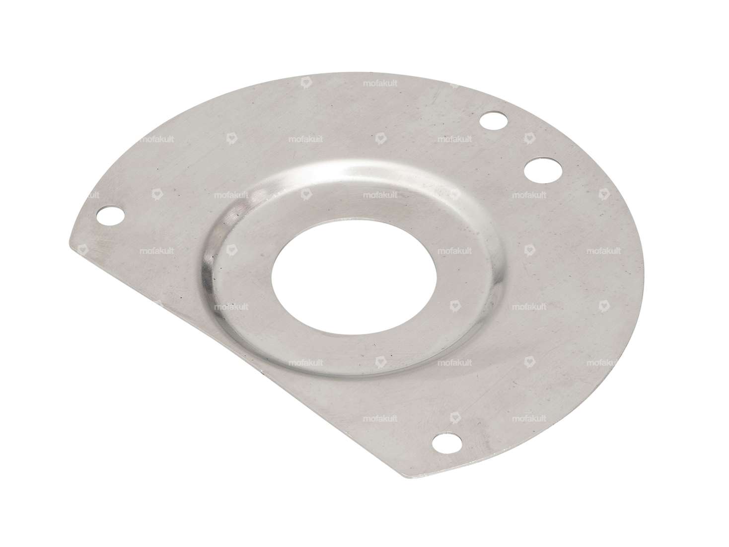 Piastra di fissaggio MBR guarnizione albero lato accensione "Racing" Inox Carousel Image 2