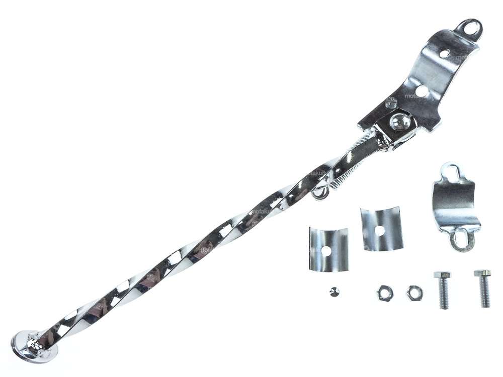 Cavalletto laterale ruotato a sinistra montaggio circolare 33 cm Carousel Image 1