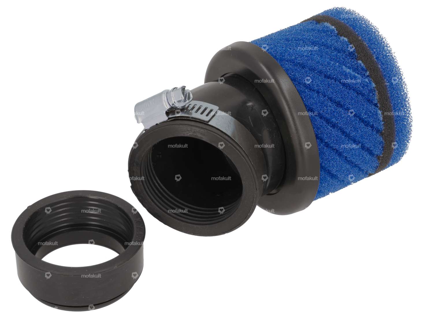 Filtro aria Stage6 45° in schiuma Ø 48 mm (Keihin) Carousel Image 1