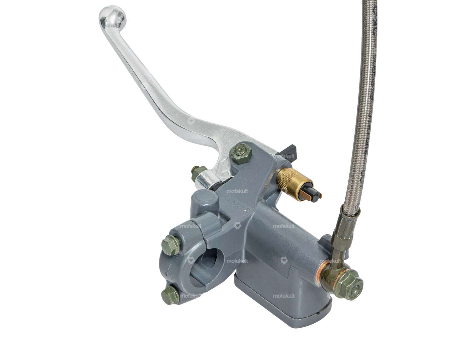 Pinza freno, tubo freno e leva freno per forcelle EBR Carousel Image 3