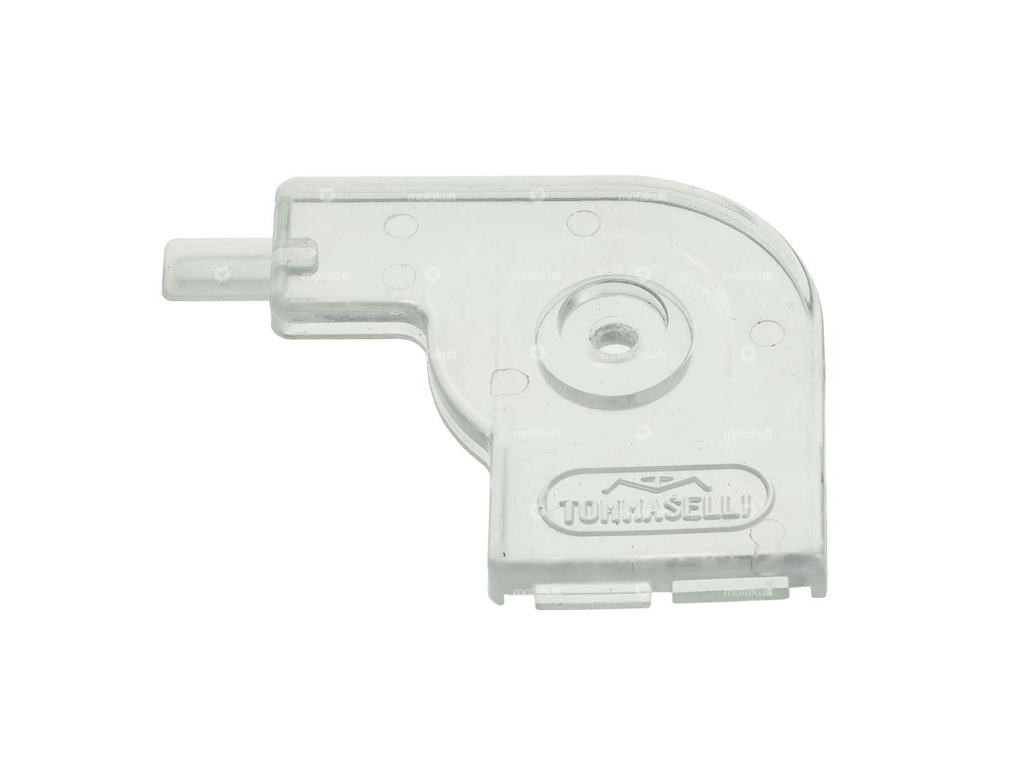 Coperchio del cavo della manopola dell'acceleratore Domino trasparente Carousel Image 1