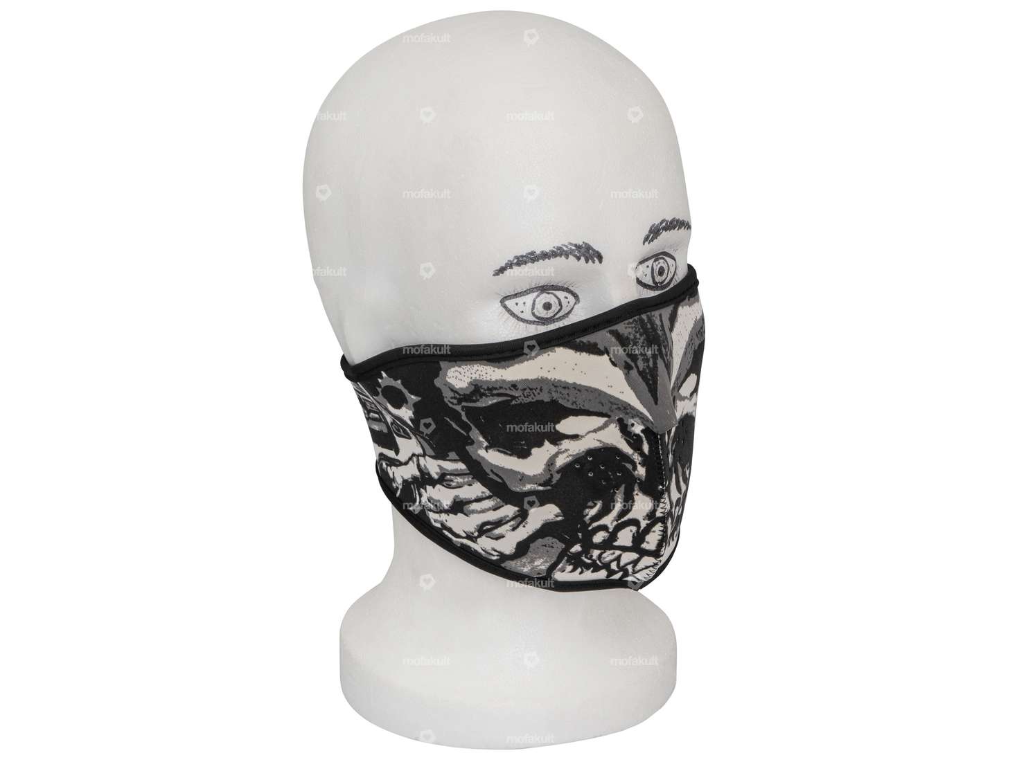 Maschera facciale "Skull Gun Carousel Image 1