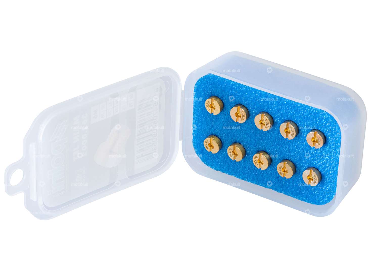 Set di ugelli Polini M6 (60 - 78) Dell'Orto PHVA, PHBN, PHBL, PHBH, SHB, PHF, PHVB, FRD, FRG Carousel Image 1