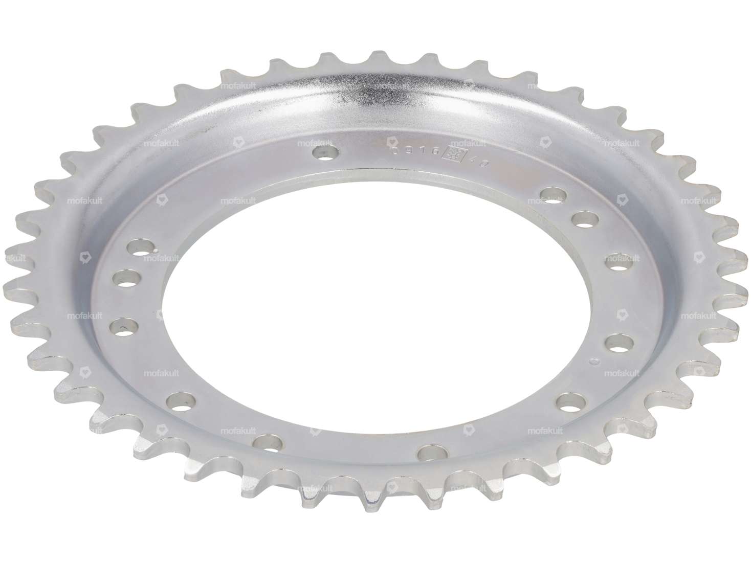 ESJOT spider 40 teeth (4/5/6 hole) Ø 98 mm cranked galvanized Carousel Image 2