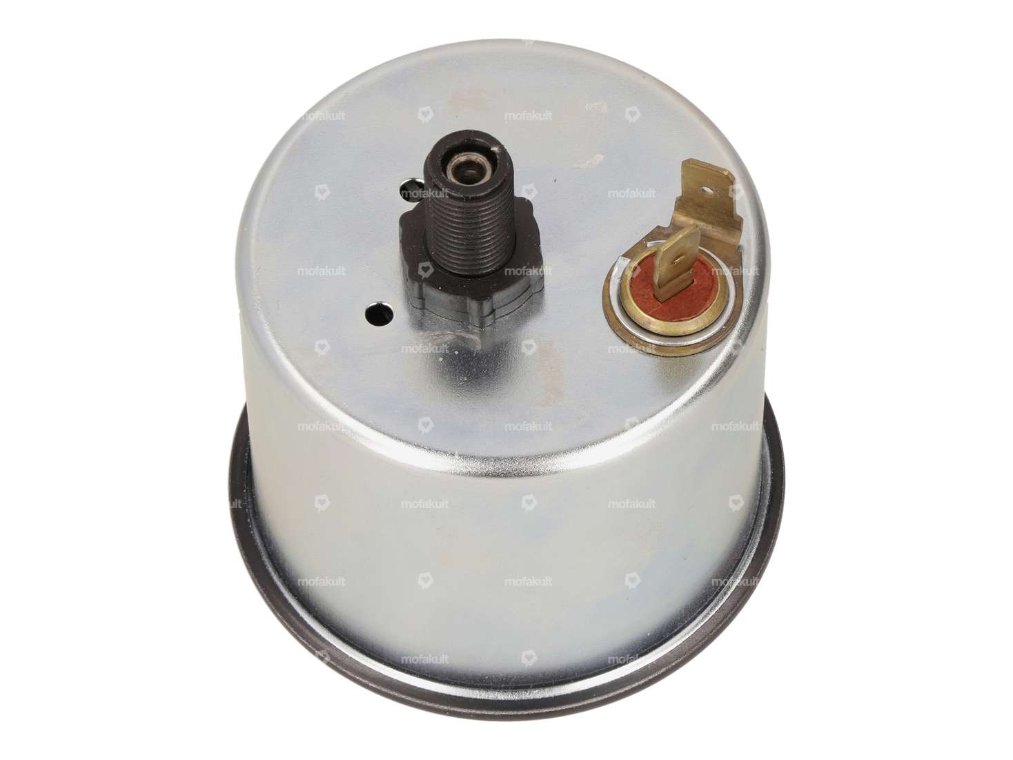 Tachimetro 100 km/h Ø 60 mm (quadrante nero) illuminato Carousel Image 2