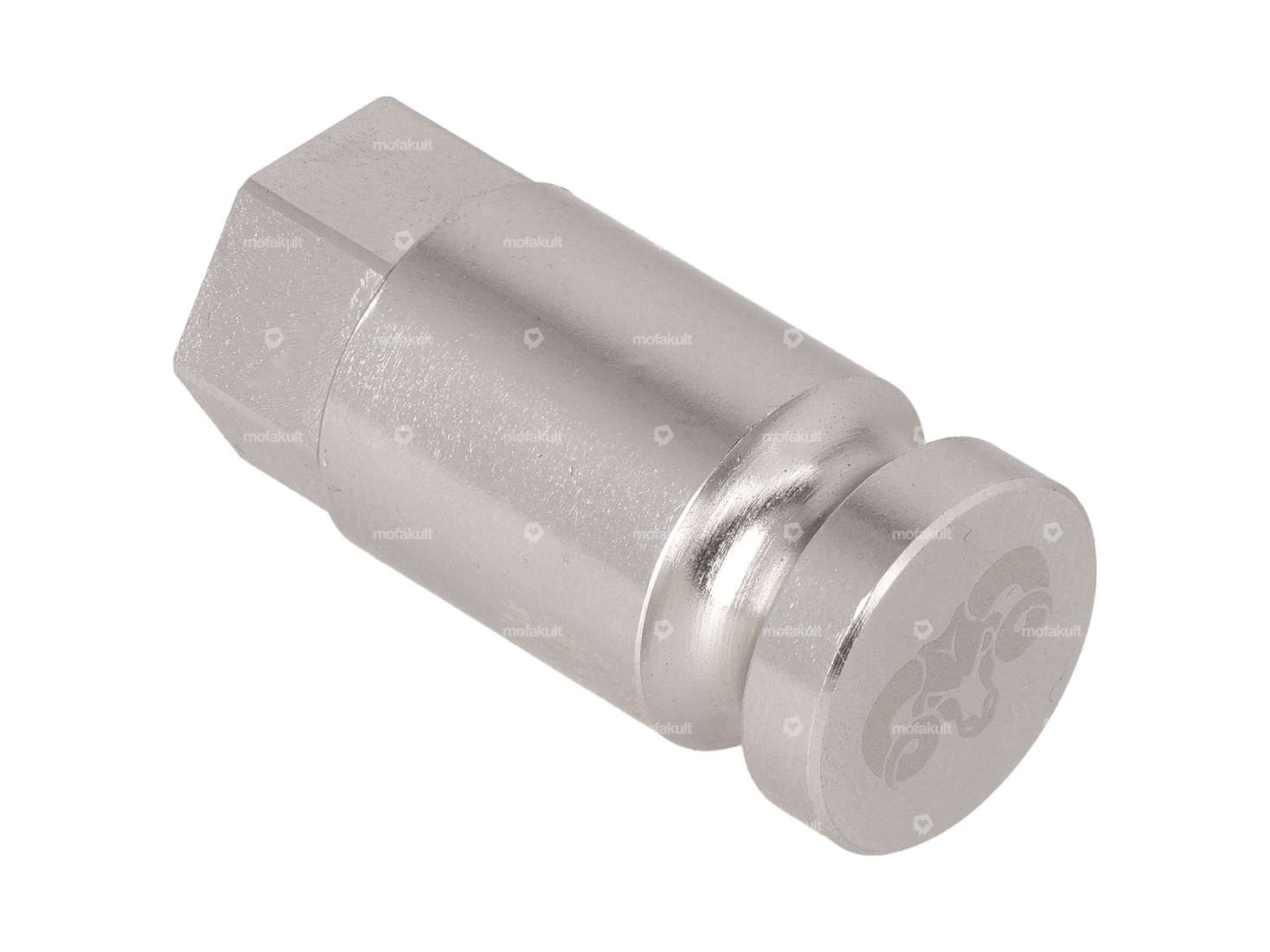 66HEROES Porta targa M6, laterale in acciaio inox Carousel Image 2