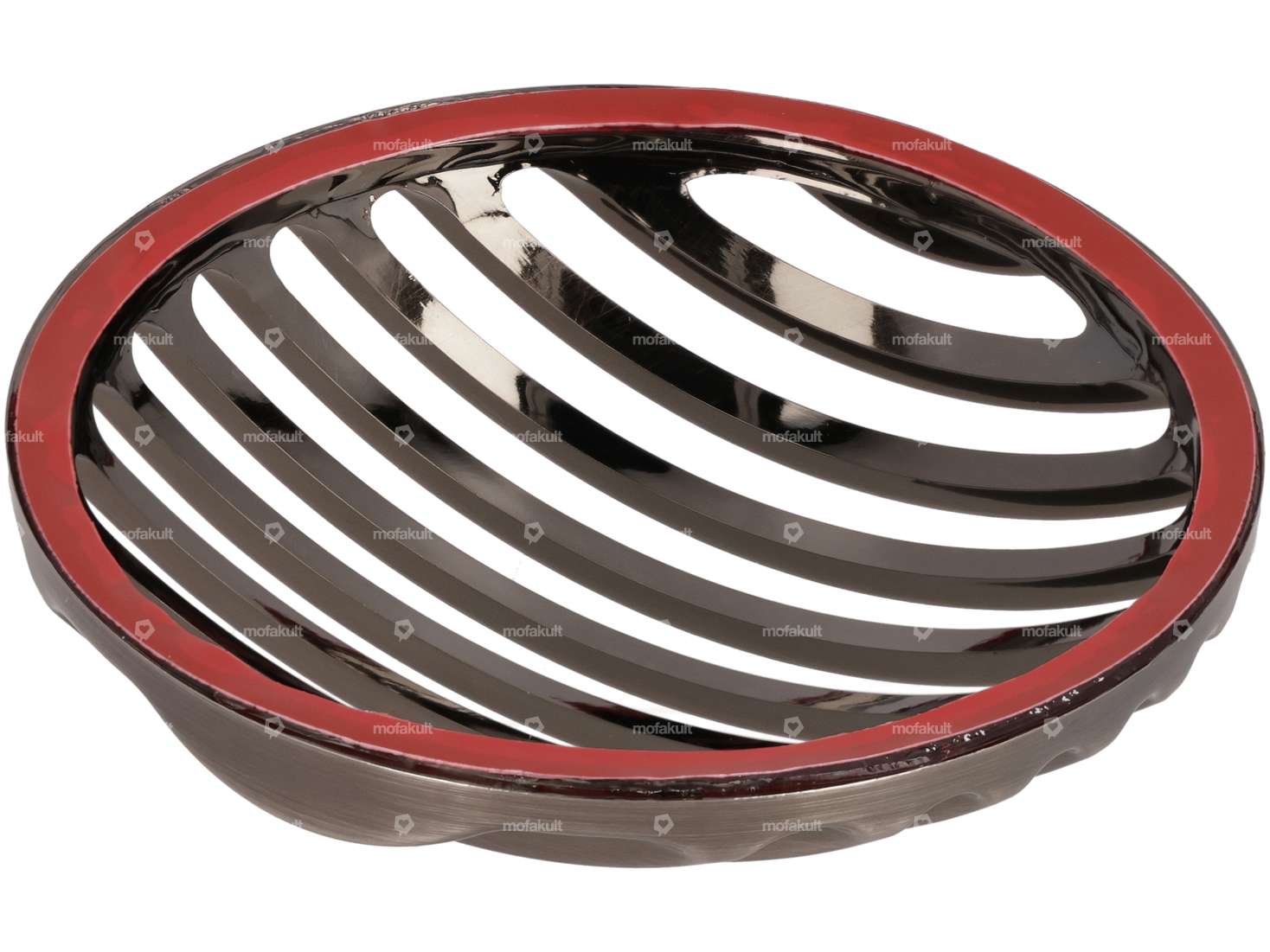 Griglia per lampada "Indiana" in metallo spazzolato Carousel Image 2