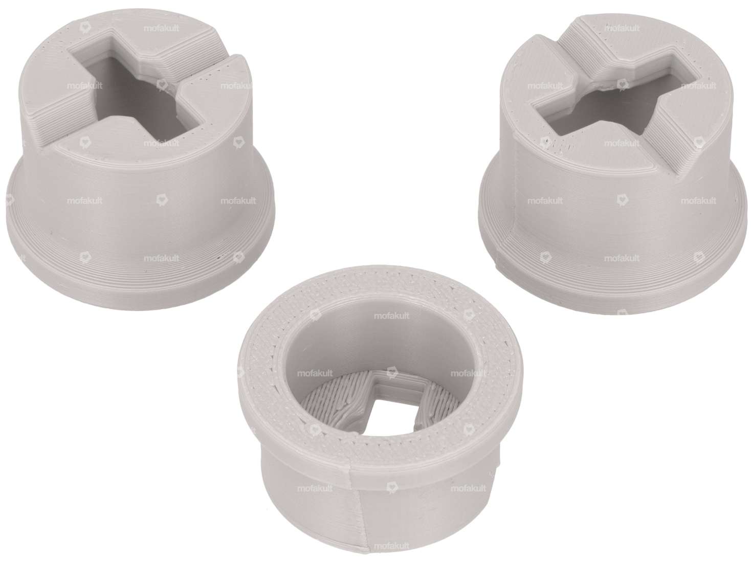 Reparatur-Set Seitenverkleidung grau (1. Generation) | Piaggio Ciao C9 / P Carousel Image 1