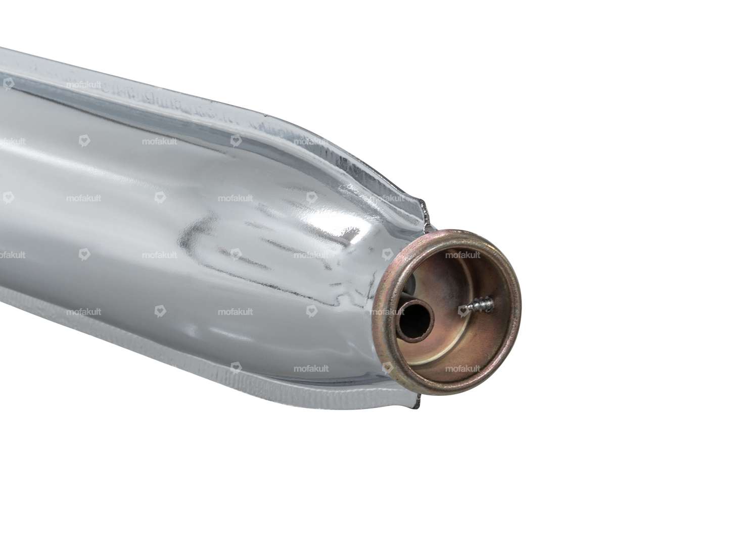 Scarico 25 mm uscita diritta cromo | Tomos A3 Carousel Image 3