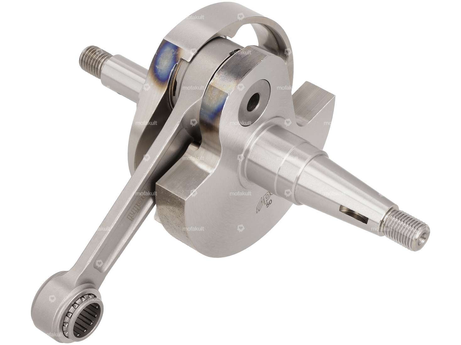 Albero motore Polini "Racing" 60 mm corsa lunga | Vespa PX, P, Cosa, GTR, TS, Sprint V. Carousel Image 2