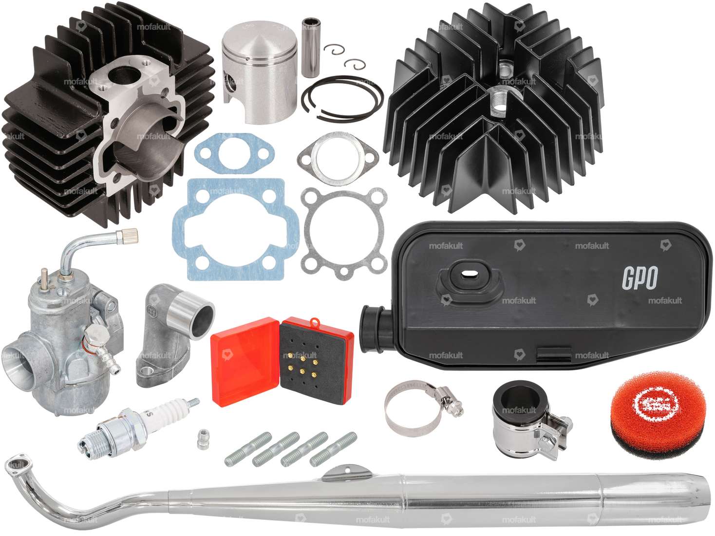 GPO tuning set 45 mm (Metrakit replica) | Puch E50 Carousel Image 1