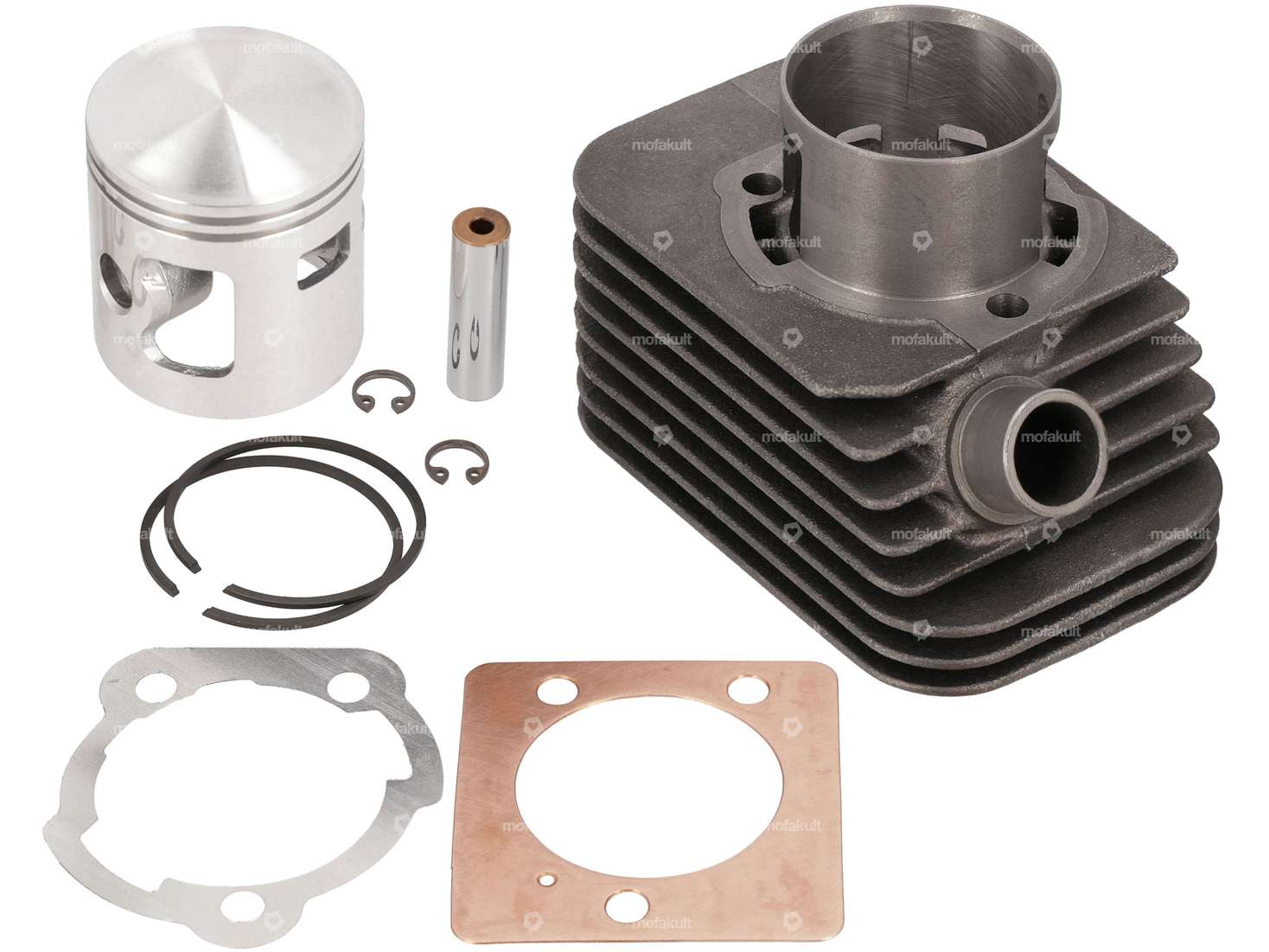 Polini 46 mm cylinder kit without head 10 mm KoBo | Piaggio Ciao Carousel Image 1