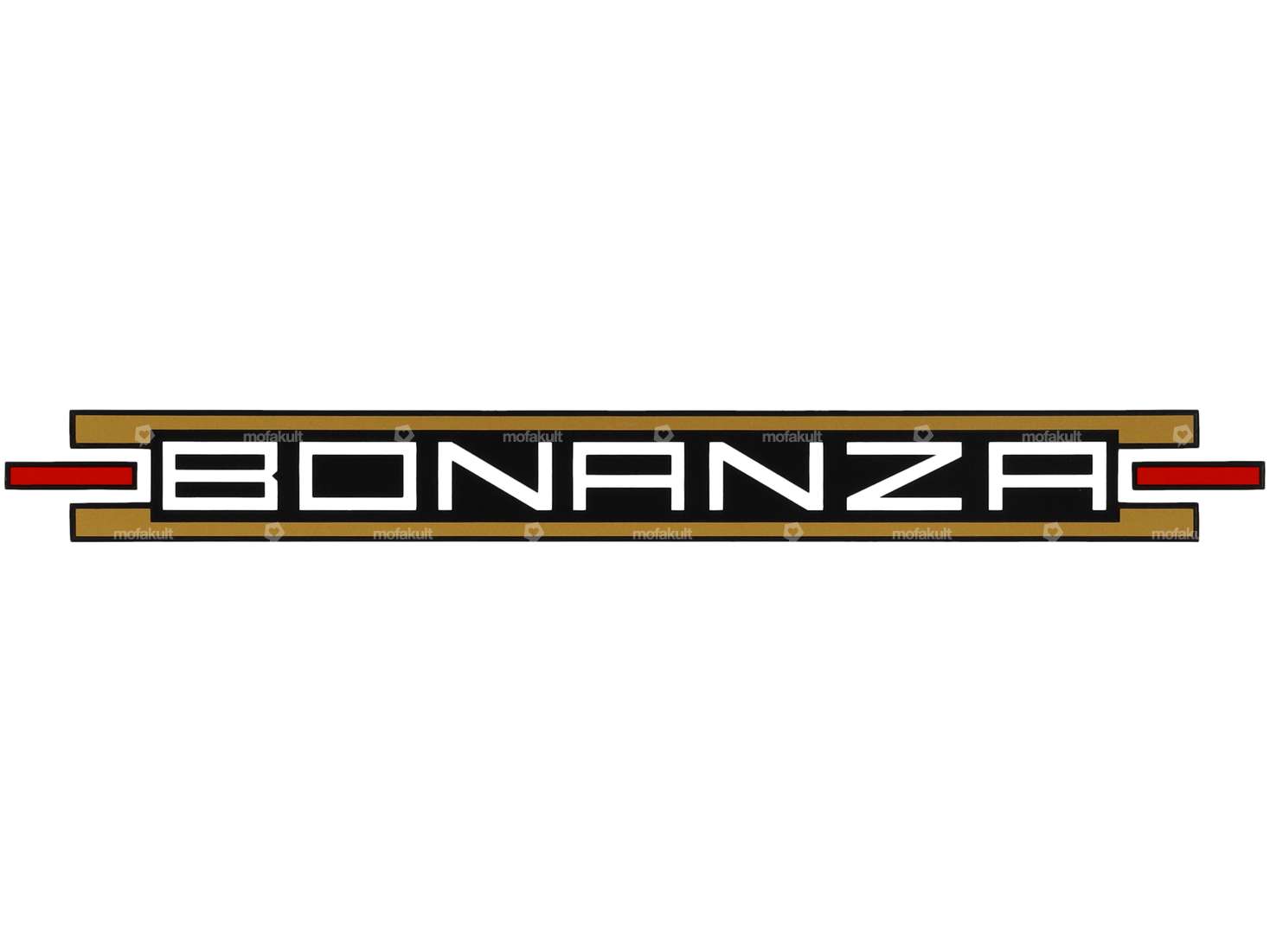 Adesivo swiing® revival per serbatoio «BONANZA» 204 x 22 mm | Hercules Bonanza Carousel Image 1
