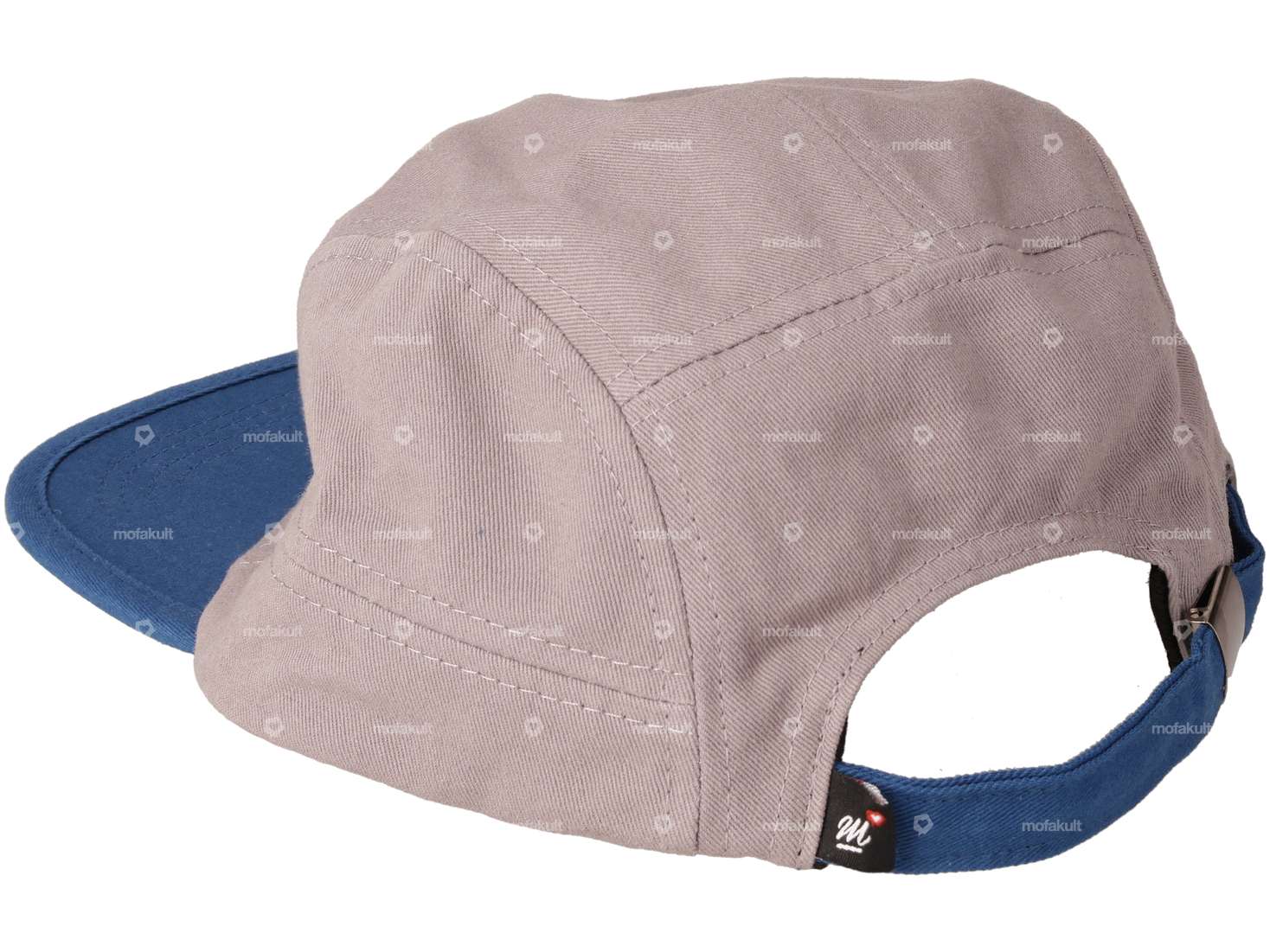 berretto mk-Merch "mofakult" grigio / blu Carousel Image 2