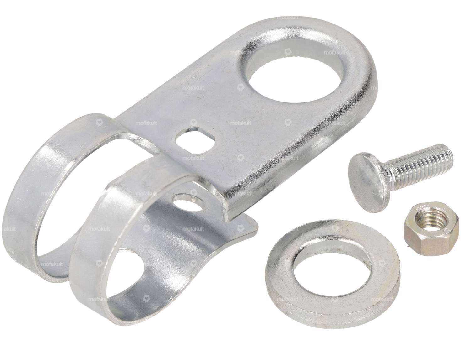 Supporto tachimetro Transval manubrio dritto zincato Carousel Image 1