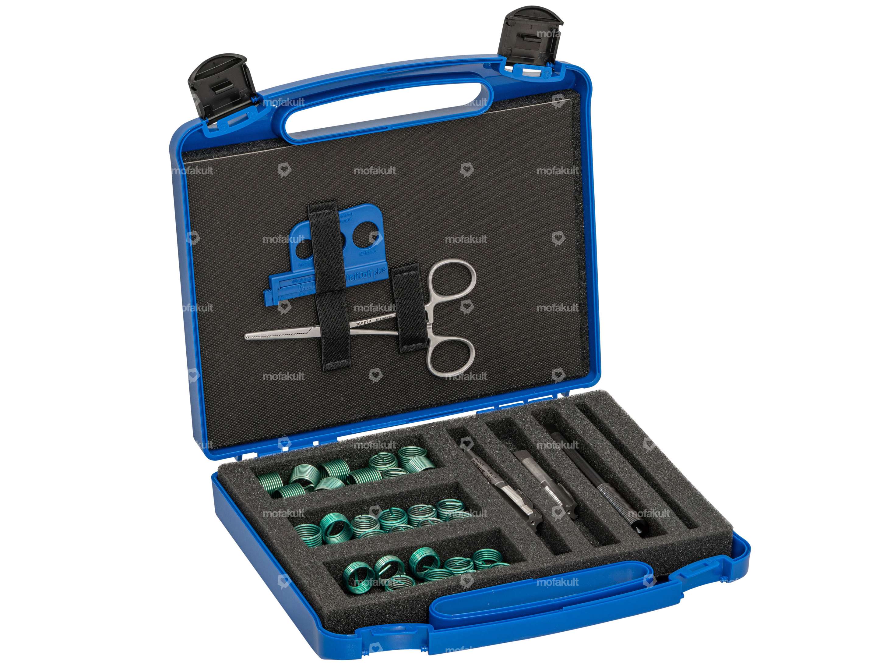 Kit Riparazione Filettatura M3 50 Pezzi: Inserti A Filo In Acciaio Inox 1D-3D Con Utensili Di Installazione (Punzone, Maschio E Trapano) - 3