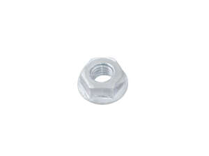 Dado flangiato M6 zincato (resistenza 8) Dado flangiato M6 zincato (resistenza 8)