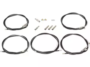 Set di cavi con viti di regolazione nere | Sachs 50/2, 503 2AL/2BL (manuale) Set di cavi con viti di regolazione nere | Sachs 50/2, 503 2AL/2BL (manuale)