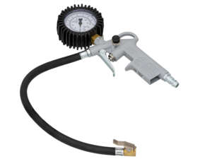 Gonfiatore per pneumatici ad aria compressa BGS 0 - 10 bar calibrato (con manometro) Gonfiatore per pneumatici ad aria compressa BGS 0 - 10 bar calibrato (con manometro)