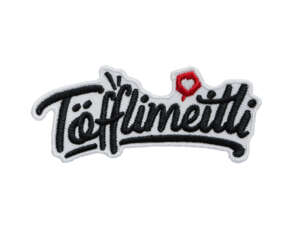 mk-Merch Aufnäher «Töfflimeitli» 80 x 35 mm mk-Merch Aufnäher «Töfflimeitli» 80 x 35 mm