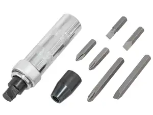 Cacciavite a percussione con inserti grandi Cacciavite a percussione con inserti grandi