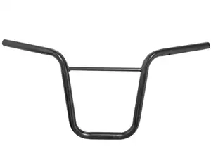 Handlebar fork plate 30 cm curved with strut solid black Handlebar fork plate 30 cm curved with strut solid black