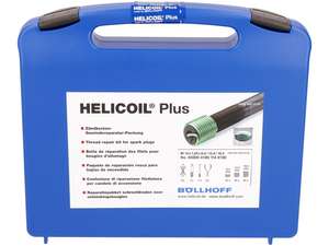 Set per la riparazione della filettatura dei tappi HeliCoil M14x1,25 (utensile professionale) Set per la riparazione della filettatura dei tappi HeliCoil M14x1,25 (utensile professionale)
