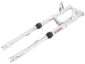 EBR fork upside-down reinforced chrome | Peugeot 103 SP, SPX EBR fork upside-down reinforced chrome | Peugeot 103 SP, SPX