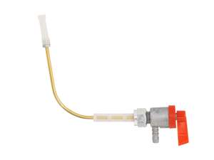 Rubinetto benzina OMG rosso orizzontale M12x1 (con dado per raccordo) | Piaggio Ciao Rubinetto benzina OMG rosso orizzontale M12x1 (con dado per raccordo) | Piaggio Ciao