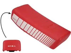 Sedile Aquila rosso/bianco NOS | Piaggio SI Sedile Aquila rosso/bianco NOS | Piaggio SI