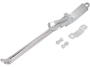 Cavalletto laterale destro a montaggio piatto 31 cm cromo Cavalletto laterale destro a montaggio piatto 31 cm cromo