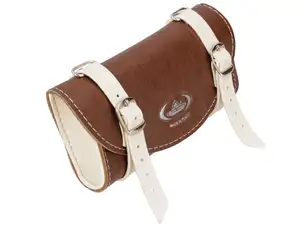 Borsa a tracolla "Classic" marrone scuro / crema Borsa a tracolla "Classic" marrone scuro / crema