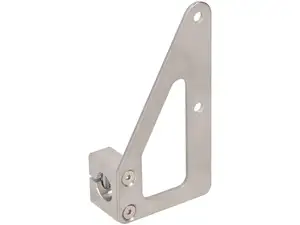 66HEROES Porta targa destro (versione CH) Inox 66HEROES Porta targa destro (versione CH) Inox
