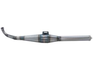 HOMOET "P6" Exhaust, 28 mm, Polished | Puch Maxi, X30 HOMOET "P6" Exhaust, 28 mm, Polished | Puch Maxi, X30