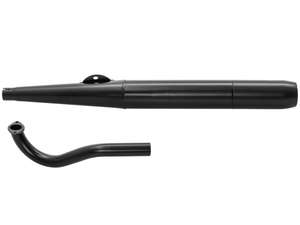 Sigaro di scarico 28 mm nero | Puch Maxi S, N / X30 NS, NL Sigaro di scarico 28 mm nero | Puch Maxi S, N / X30 NS, NL